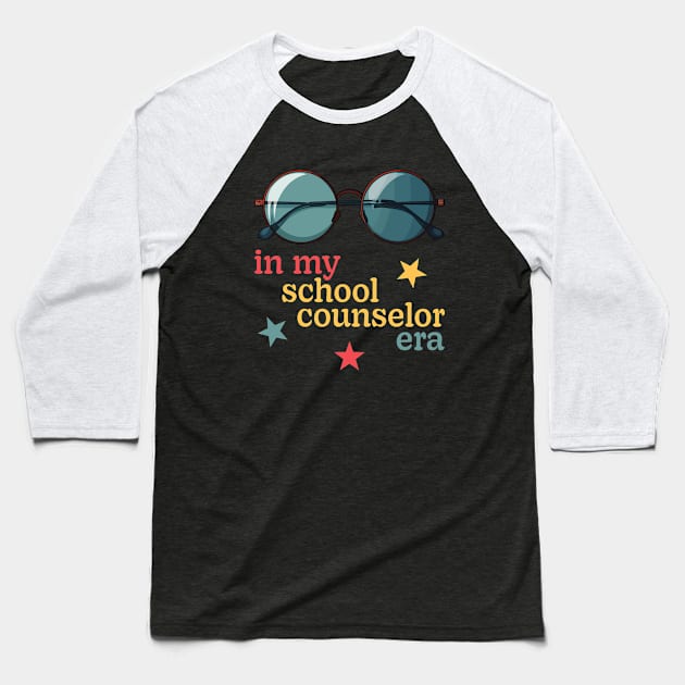 In My School Counselor Era Baseball T-Shirt by PaulJus